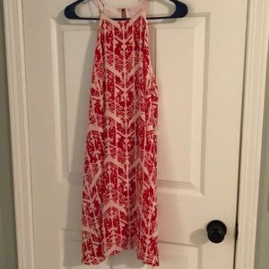 Red Mid length dress
